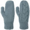 Eisbär Tonella Fäustlinge Strickhandschuhe Fausthandschuhe (One Size - hellblau)