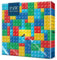 PAW - Serviette Papier 3 Plis (33 x 33 cm) I Lot de 20 I Serviettes de Table Idéales pour les Fêtes D'Enfants - Anniversaires, Réunions Entre Amis (Colorful Bricks)