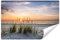 Wallepic Fabelhafte Fototapete Meer Strand Dünen Sonnenuntergang Himmel Wolken Sand Natur Landschaft 3D Effekt Wanddeko Schlafzimmer Wohnzimmer Flur Br. 368cm x Hö. 254cm