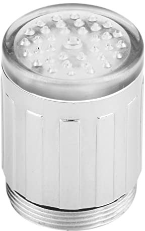 Uadme LED-beleuchteter dreifarbiger Wasserhahn, Temperaturregelung, Temperaturerfassung, Farbwechsel, LED-Licht, Wasserhahn, Wasserhahn, Küche, Badezimmer