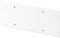 Poly Pool, blanc PP8233 Couvercle pour boîtes rectangulaires 6 modules IP40 avec vis de fixation