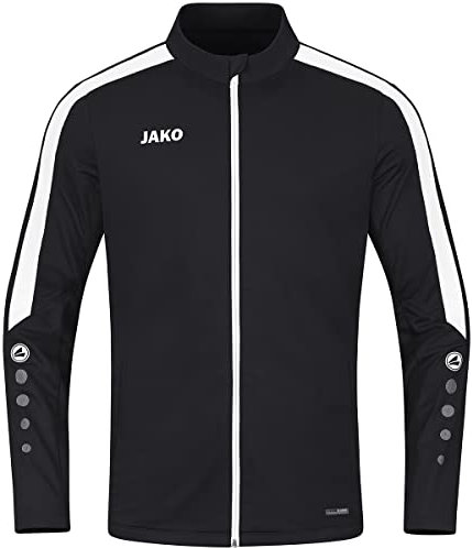 JAKO Kinder Polyesterjacke Power, Schwarz, 140