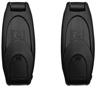 2 Pezzi Clip Della Cintura Di Sicurezza Dell'Auto, Clip Di Regolazione Della Cinture di Sicurezza, Regolatore Della Cintura Di Sicurezza Dell'Auto, Clip per Cintura di Sicurezza, per Adulti, Bambini