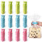 LEEQ Clips de Cierre para Bolsas de Pan - 12 pcs Clip Sellado Bolsa Alimentos Pinzas para Cerrar Bolsas De Alimentos Clips De Comida PláStico para Mantener Los Alimentos Frescos(6.2 * 1.2cm)