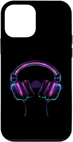 iPhone 12 mini Neon Headphones Case