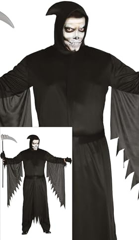 FIESTAS GUIRCA | Knife Assassin Fancy Dress - Hood, Belt and Tunic - Assassin Costumes for Halloween, Carnival and Fancy Dress Parties - Ideal for Teens and Adults