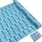 Geschenkpapier zum Einpacken von Geburtstagsgeschenken – Rollenpaket für alles Gute zum Geburtstag 43 cm x 12 m (blaues Modell)