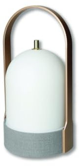 Brandani Lampada senza fili retr con speaker LED 11 x 23 cm