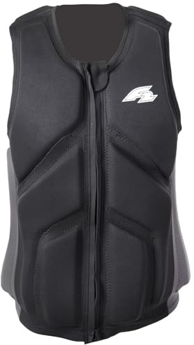 F2 Herren Prallschutz Weste Wake & Sup Weste XL Schwarz 2024/25
