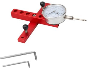 AWHAO Table Saw Alignment Tool with Dial Indicator for Woodworking, Metric System Short