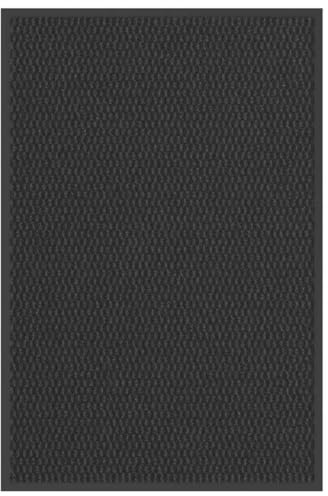 vidaXL Doormat Black 60x90 cm