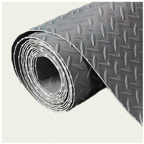 Tapis de sol de garage, tapis en caoutchouc de 2 mm d'épaisseur, tapis de sol de garage en caoutchouc, rouleau de tapis en caoutchouc, tapis de sol en caoutchouc commercial, revêtement de sol de garag