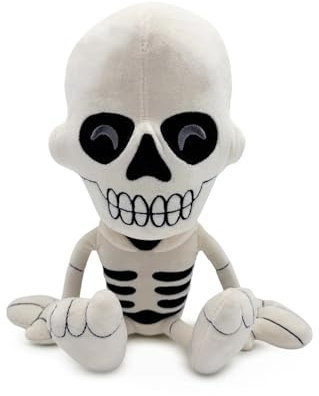 Youtooz - Gruseliges gruseliges Skelett-Plüschtier (22,9 cm) Spieluhr in der Brust