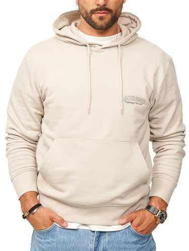 JACK & JONES Herren Kapuzenpullover Hoodie Pullover mit Kapuze Sweater für Männer Logo