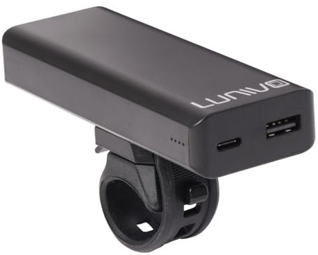 Lunivo Powerbank mit Fahrradhalterung