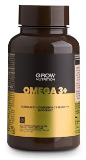 Grow Wellness Omega 3+ OMEGATEX 60 Cápsulas | Suplemento de omega 3, Cápsulas, Formato diario, Ingredientes seleccionados