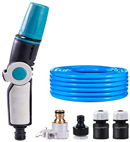 HYLR Startseite Autowaschanlage Wasserpistole Schlauch Schlauch Portable Auto Auto Schaum Wasserpistole Plastikschaum Wasserpistole Autowäscher Wasserpistole Hochdruck Garten Wasserpistole