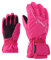 Ziener Mädchen LULA Ski-Handschuhe/Wintersport | wasserdicht atmungsaktiv, pop pink, 4,5