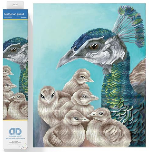 DIAMOND DOTZ DD9.045 Diamond Painting Kit: Mother on Guard, 35 x 45cm