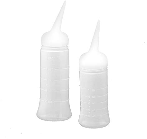 2st Haar Färbung Flasche Auftrageflasche Für Haarfarbe Haar Farbstoff Flasche Mit Haarapplikatorflasche Flasche Reise-squeeze-flasche Reisen Modellieren Shampoo-flasche