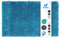 Floordirekt Badematte Sky - Badezimmerteppich - Weicher, dichter Hochflor - Rutschhemmend & Schnell trocknend - Geeignet für Fußbodenheizung - Eckig & Rund (80 x 150 cm, Petrol)