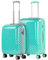 ITACA - Kinderkoffer Mädchen - Kinder Kofferset. Kinderkoffer mit Rollen - 4 Rädrig Reisekoffer Kinder. Langlebiger Kinder Trolley. Reisekoffer für Kinder, Mint Moles
