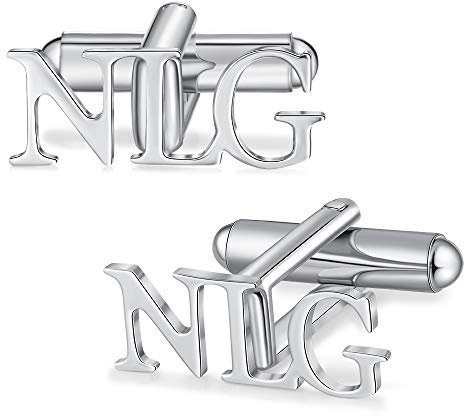 Personalisierte Manschettenknöpfe Herren mit benutzerdefinierten Namen und Datum Gravur 1 Paar Manschettenknöpfe für Männer Geschenk zum Valentinstag Jubiläum Vatertag (Silber-3)