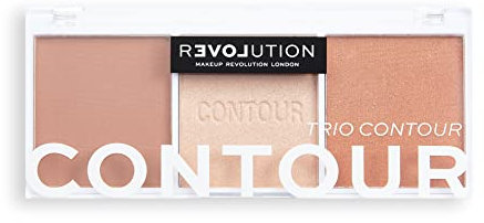 Revolution Relove – Tavolozza di contorni – Trio Contour Palette – Baked Sugar