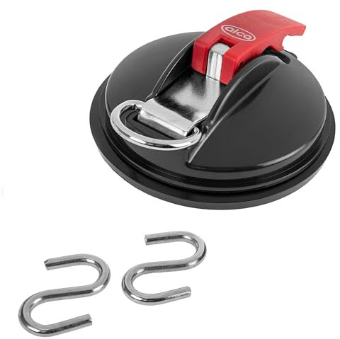 alca® Saugnapfbefestigung, 10 kg Tragkraft mit Doppel S-Haken