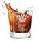 Maverton 250ml Verre a whisky personnalisé pour lui - Cadeau anniversaire homme - Verre classique pour les connaisseurs de whisky - Cadeau Noel - Un cadeau personnalisé pour homme - Roi