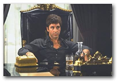 Scarface Movie Al Pacino Poster, Leinwand, Kunstdruck, Poster, Fotobild, Malerei, Poster, Raumdekoration, 20 x 30 cm