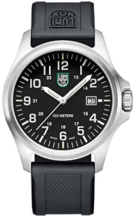 Luminox - G Kollektion Patagonia - Herrenuhr 43mm - X2.2501 - Taucheruhr mit Datumsanzeige - 100m Wasserdicht - Mehrere Varianten - Hergestellt in der Schweiz - Herrenuhr