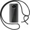 Pnakqil Collier Cordon Coque pour Xiaomi Poco X3 NFC/X3/X3 Pro,avec Cordon Réglable Lanyard Housse Transparente Silicone Anti-Chute Etui Compatible avec Xiaomi Poco X3 Pro,Ètuis à Bandoulière,Noir