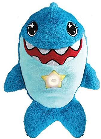 Star Belly Starbelly Starbelly Plüschtier 2-in-1 Nachtlicht zum Kuscheln, Motiv: Martin, Blau