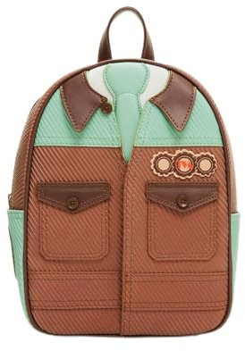 Her Universe Marvel Loki OB Outfit Mini Rucksack, Mehrfarbig/Meereswellen (Ocean Tides), Einheitsgröße