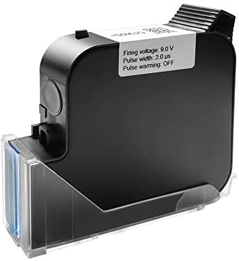 TIKTONER Cartucho de tinta original de secado rápido de 42 ml para impresora de inyección de tinta portátil 127T2 de una pulgada, color negro