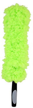 Plumeau télescopique vert 56 cm flexible et flexible