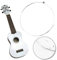 SUPVOX Cuerda De Guitarra De Recubrimiento Resistente Corrosión y Para Músicos y Principiantes