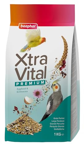 Beaphar - XtraVital Großsittich - All-in-One Premium Nahrung Für Großsittiche - 1 kg