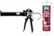 Sista Wand & Decke Acryl, zum Abdichten von Rissen an Wand & Decke, langlebiger Fugenfüller für Innen und Außen, Weiß (1x280ml) & Pattex Profi Metall Kartuschenpistole