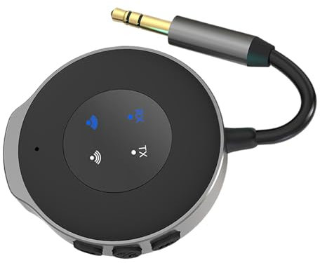 Car Audio FM Transmitter, Wireless Car Transmitter, FM Radio Adapter, Car Receiver, Car Audio Receiver, in-Car Radio Transmitter, FM Transmitter with Microphone, Wireless Audio Transmitter,