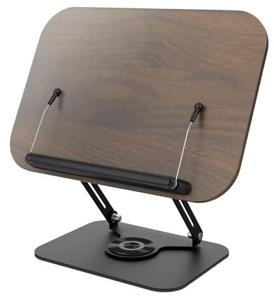 Kingke Support ergonomique réglable pour ordinateur portable - Rotation à 360 degrés - Plateau pour ordinateur portable