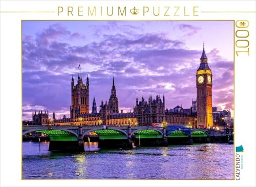 CALVENDO Puzzle Westminster Big Ben | 1000 Teile Lege-Größe 64 x 48 cm Foto-Puzzle für glückliche Stunden