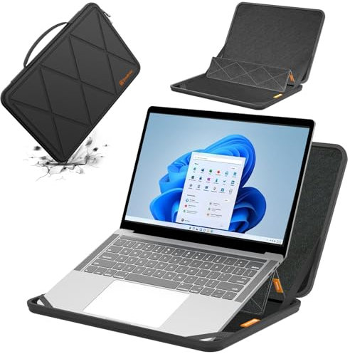 Smatree MS82 Housse de Protection en EVA Rigide avec Support Compatible pour 15,6 Pouce Lenovo ThinkPad L15 Gen 4,ThinkBook 15p/15 Gen 3/4,IdeaPad 1/1i/3i/3/5/5i/Slim 3i/Slim 3,V15/LOQ Essential Gen9