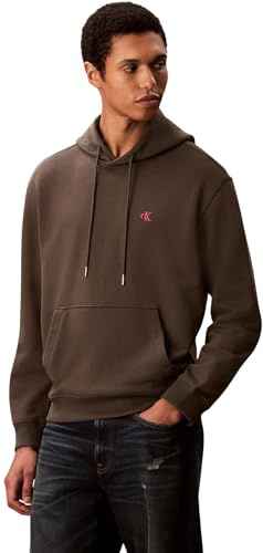 Calvin Klein Herren Ls Eu 350terry Monogram Hoodie Lv04rc297g Sweatshirts (1er Pack)