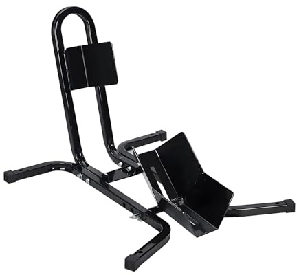 LN COZY CORNER Motorcycle Stand Wheel Chock Locking Stand System Adjustable Fixed Tire Stand For 17-21 Inch Front Wheels Fixed Tire Stand For Storage and Transport Motorcycle Black