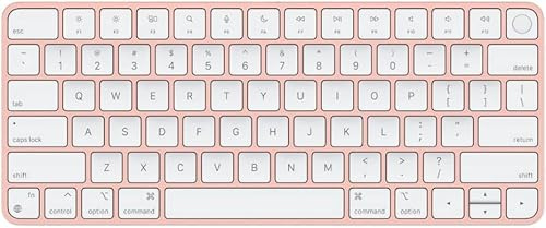 2021 Apple Magic Clavier avec Touch ID (QWERTY Suédois/Finnois) Rose (Reconditionné)
