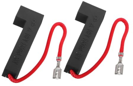 FUNNETOYU 2 pièces Kit Porte-fusible Micro-ondes avec Fusible Haute Tension et Diode Unidirectionnelle pour Réparation Circuits Micro-ondes Maison Camping et Voyage