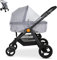 LEMESO Mückennetz Kinderwagen Insektenschutz Moskitonetz für Buggy Reisebett Universal