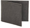 FRITZVOLD MINIMAL Wallet mit RFID-Schutz, kleines, dünnes Portemonnaie für Damen & Herren, extrem Flacher Geldbeutel, Slim Portmonee, Geldbörse aus waschbarem Papier-Kunstleder, schwarz
